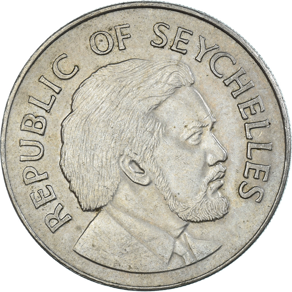 Monnaie, Seychelles, Rupee, 1976