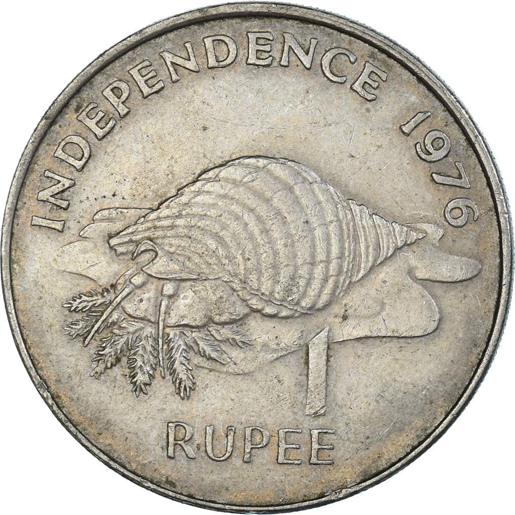 Moeda, Seicheles, Rupee, 1976