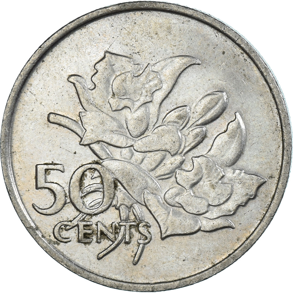 Münze, Seychelles, 50 Cents, 1977