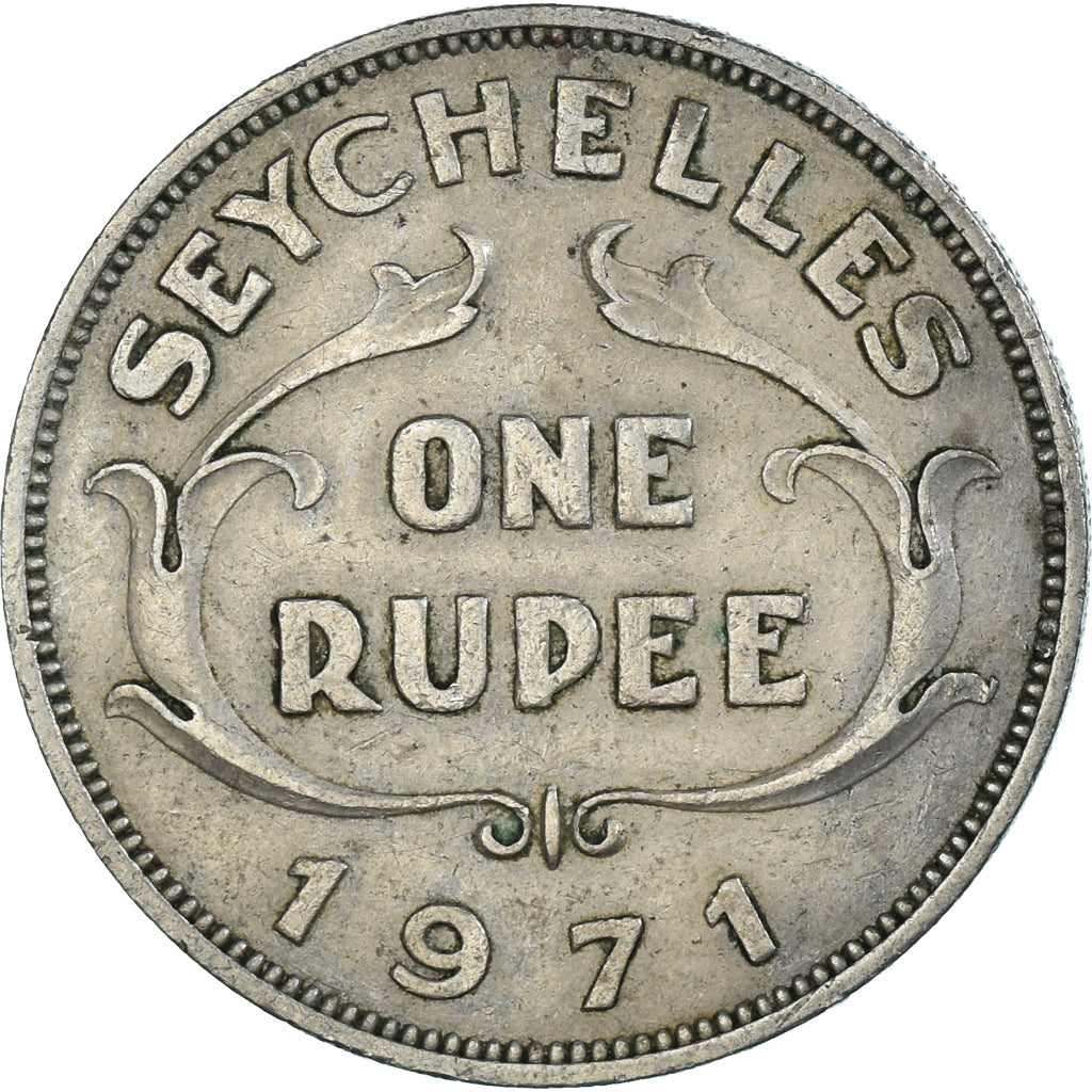Moneta, Seychelles, Rupee, 1971