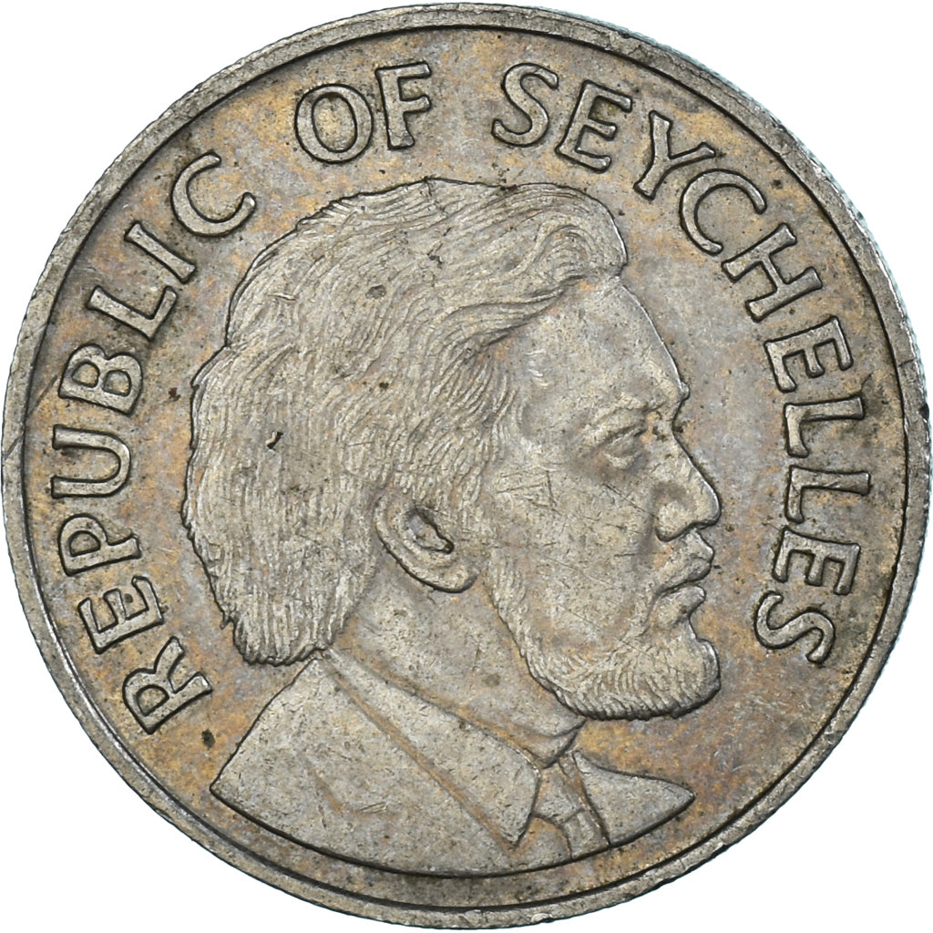Moneta, Seychelles, 50 Cents, 1976