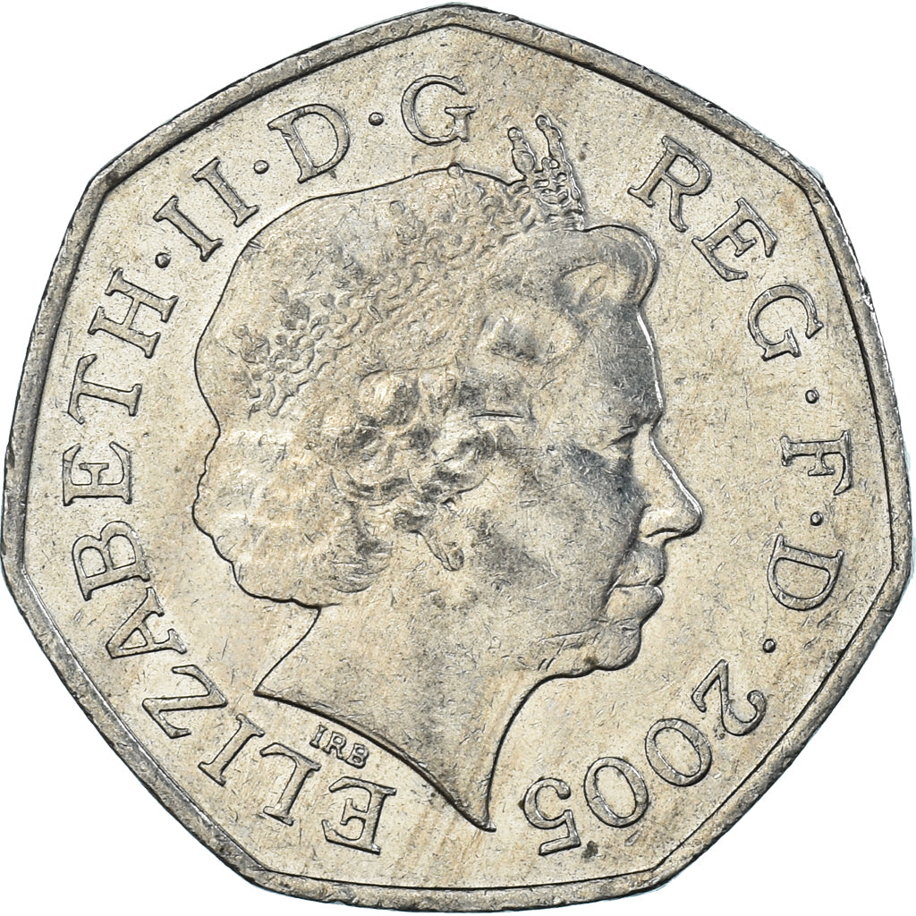 Moneta, Wielka Brytania, 50 Pence, 2005