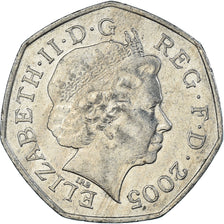 Moneta, Wielka Brytania, 50 Pence, 2005