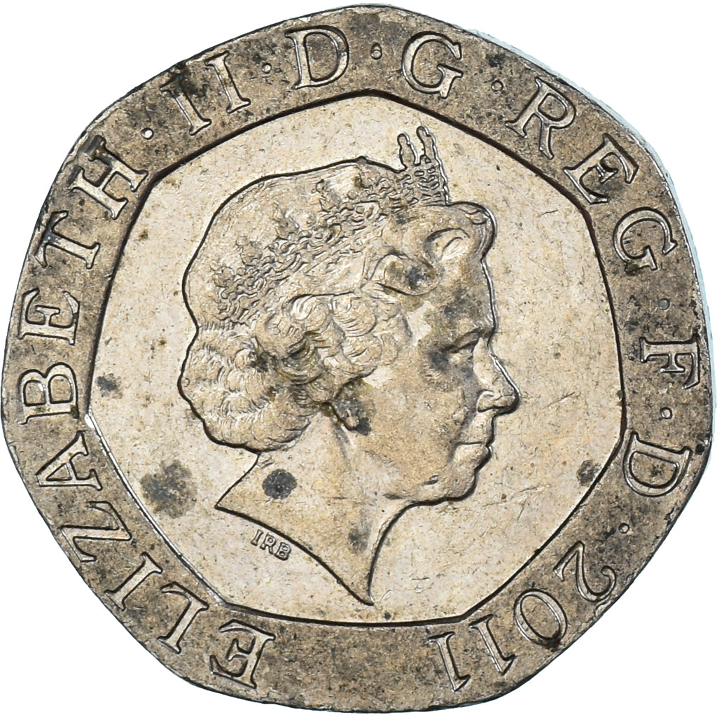 Moneta, Gran Bretagna, 20 Pence, 2011, BB, Nichel