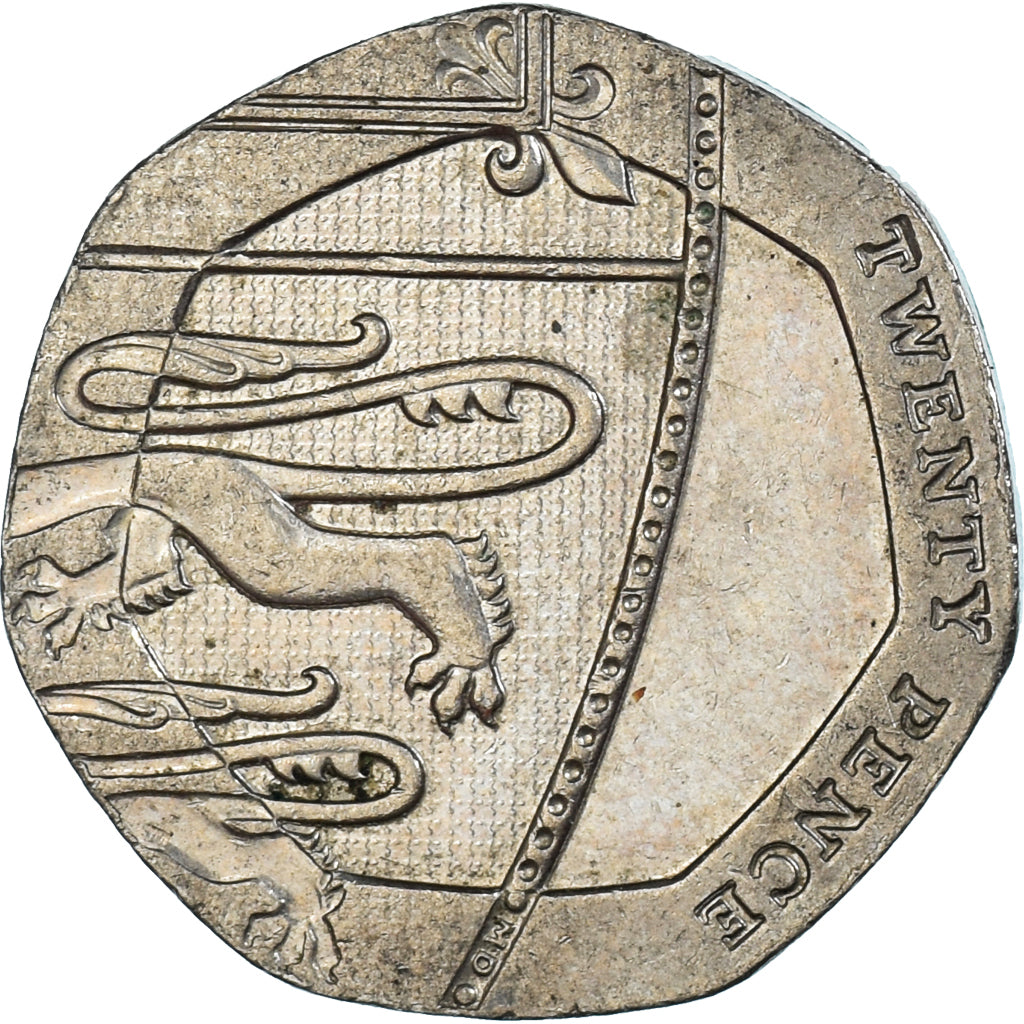 Moneta, Gran Bretagna, 20 Pence, 2011, BB, Nichel