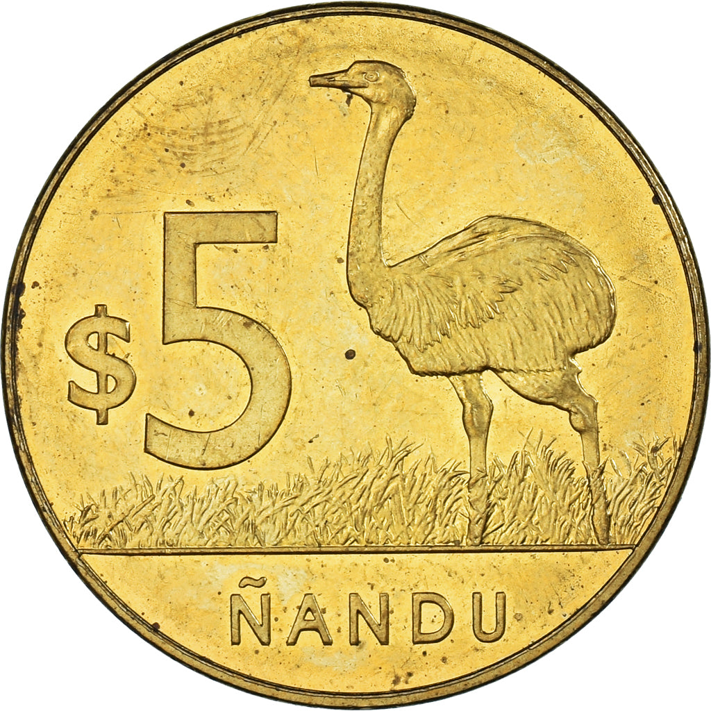 Coin, Uruguay, 5 Pesos, 2014