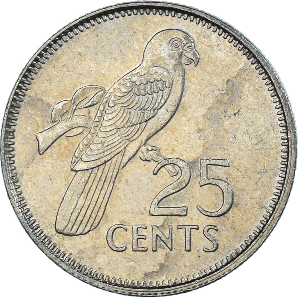 Coin, Seychelles, 25 Cents, 1992