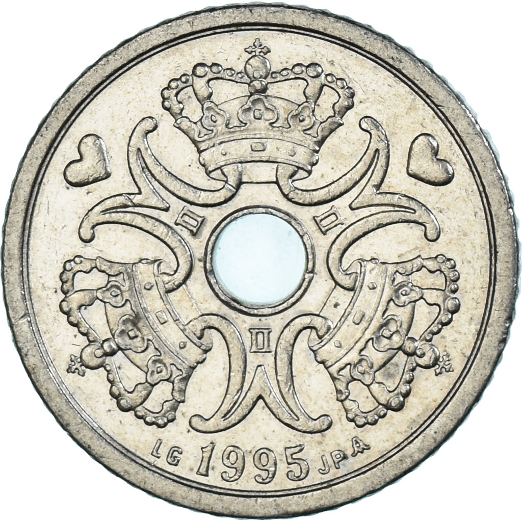 Moeda, Dinamarca, Krone, 1995