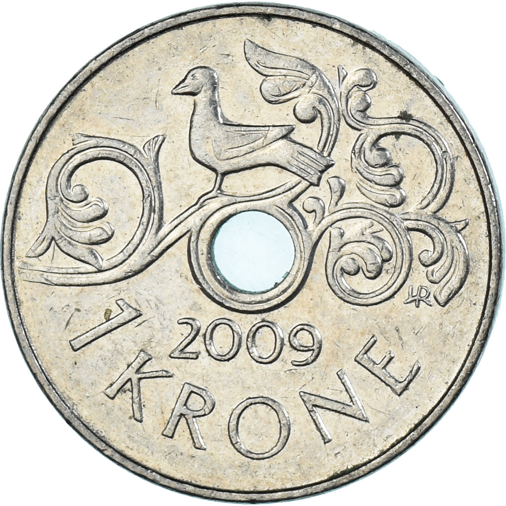 Münze, Norwegen, Krone, 2009