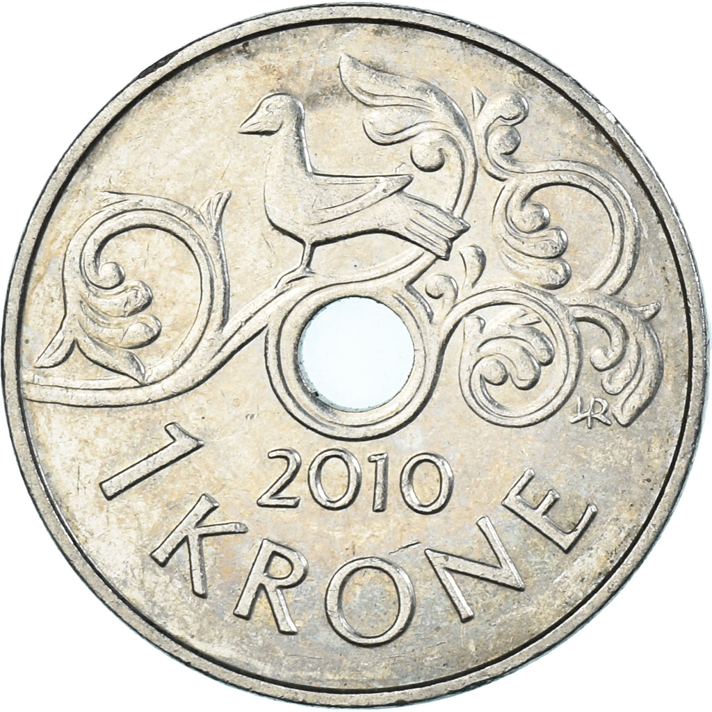 Moneda, Noruega, Krone, 2010