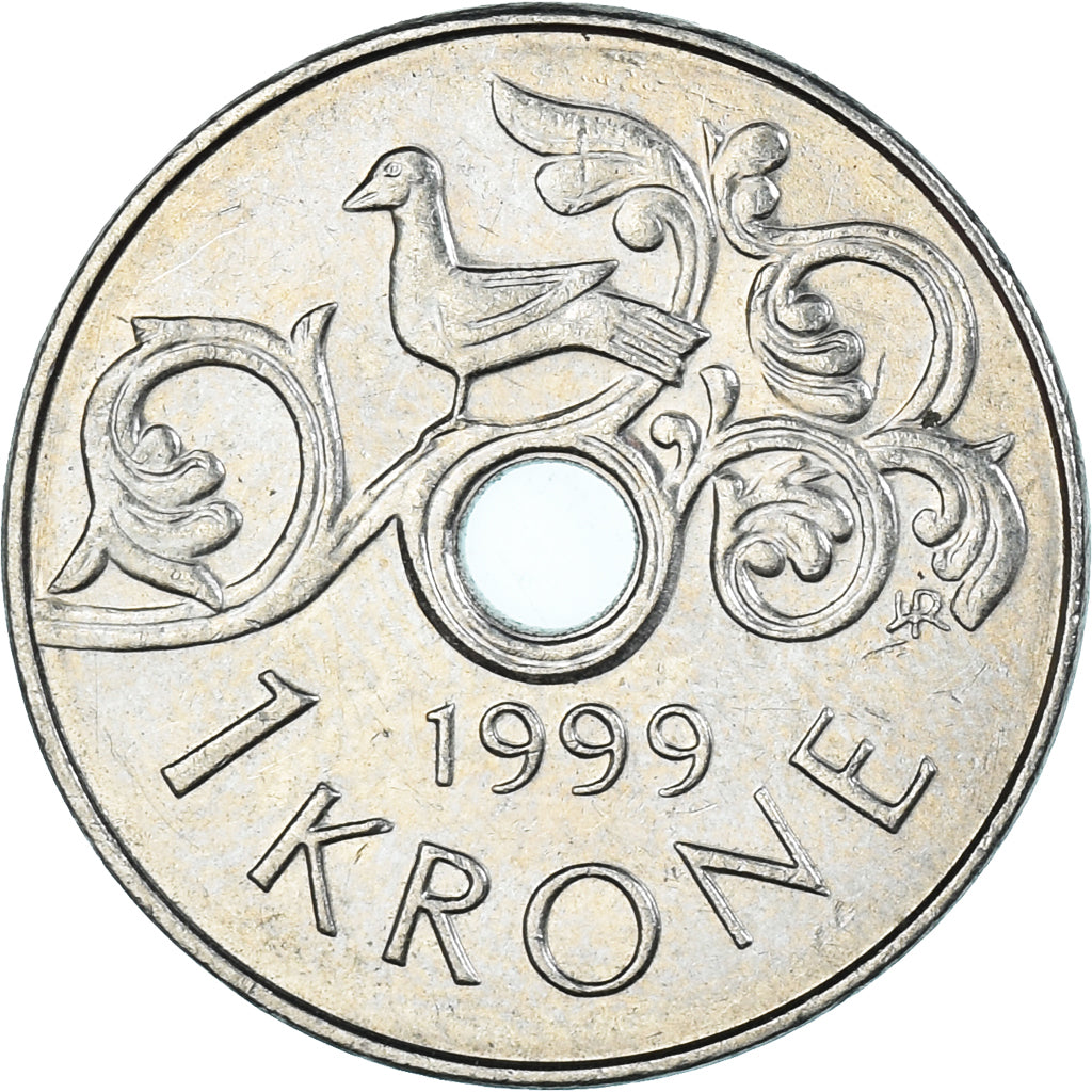 Moneta, Norvegia, Krone, 1999