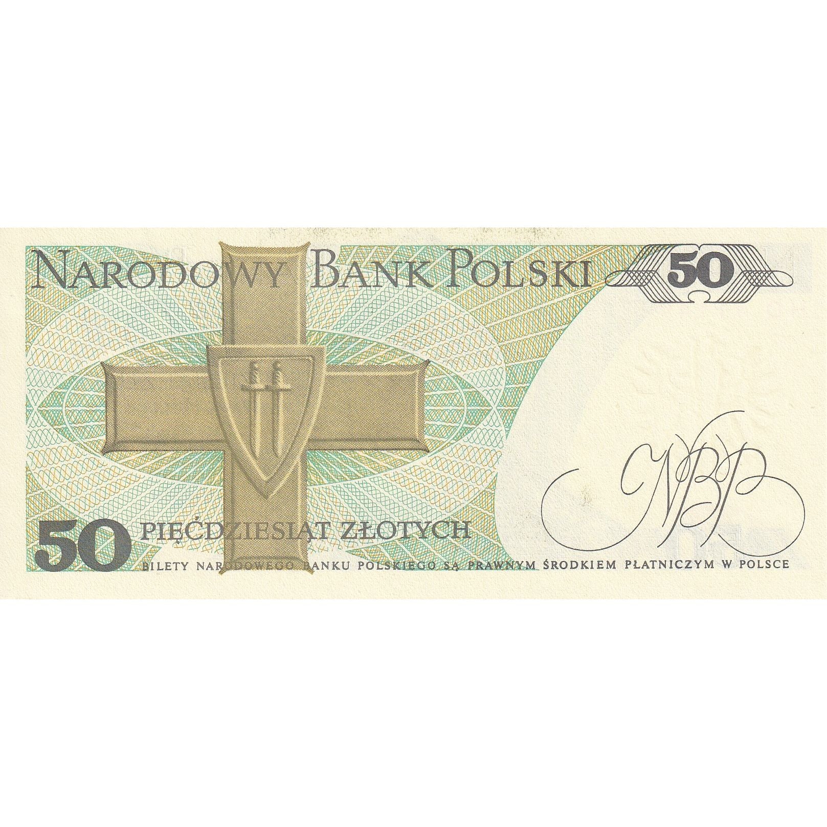 Polen, 50 Zlotych, 1988, 1988-12-01, KM:142c, UNZ