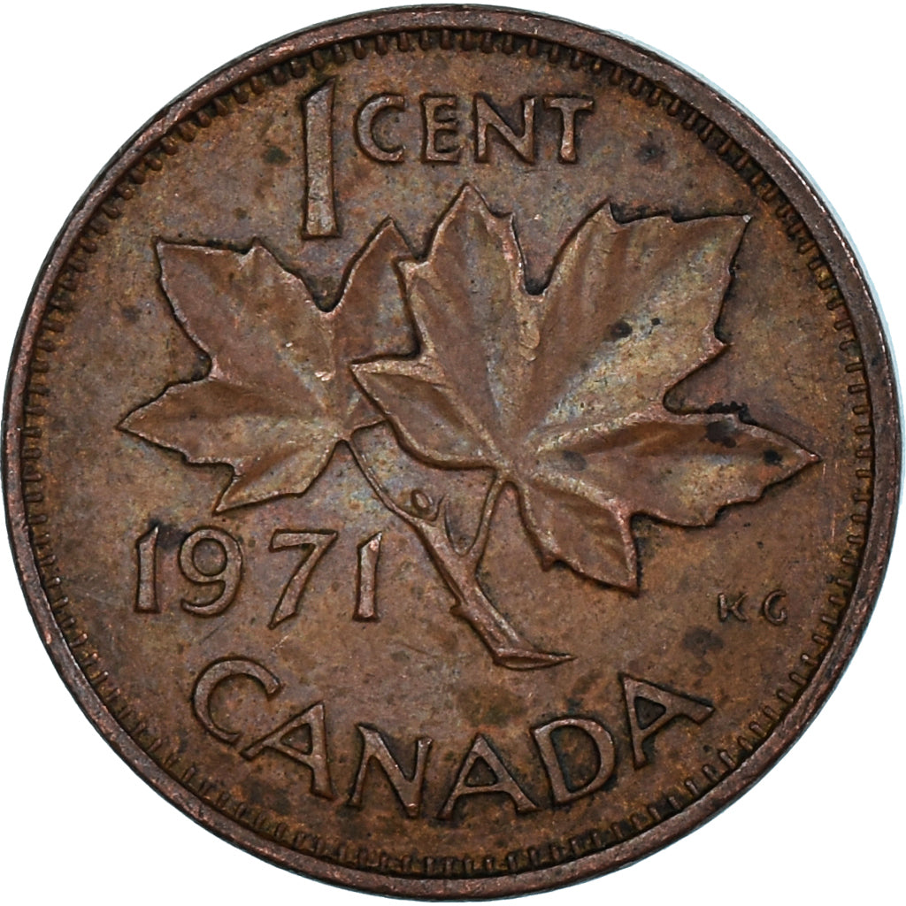 Canada, Cent, 1971, Bronze, EF(40-45)
