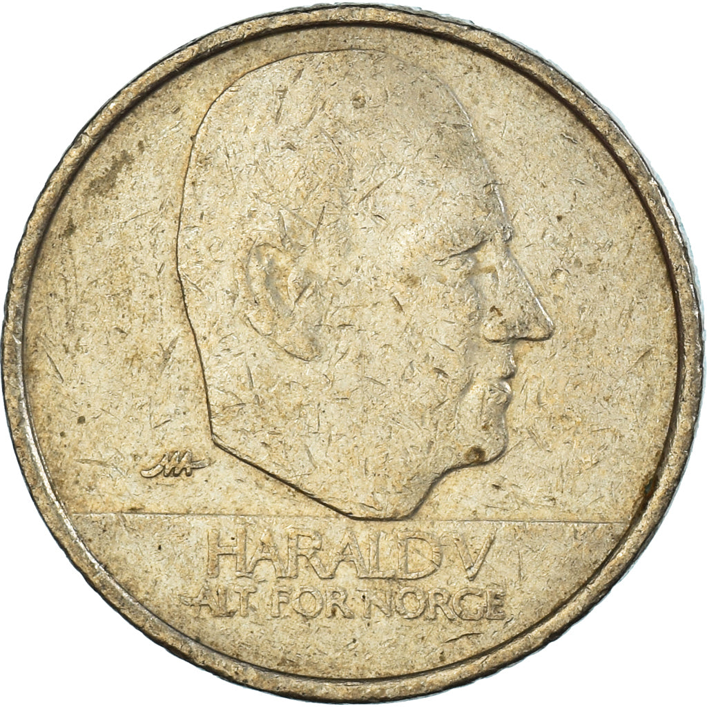 Moneta, Norvegia, 10 Kroner, 1995