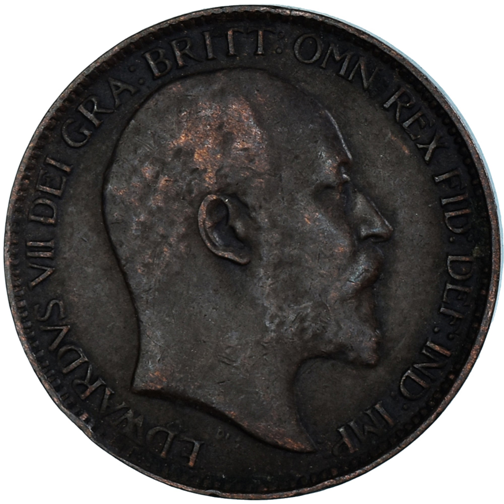 Munten, Groot Bretagne, Farthing, 1902