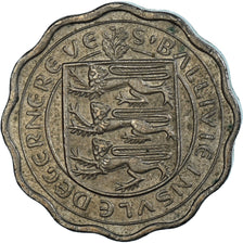 Coin, Guernsey, 3 Pence, 1959
