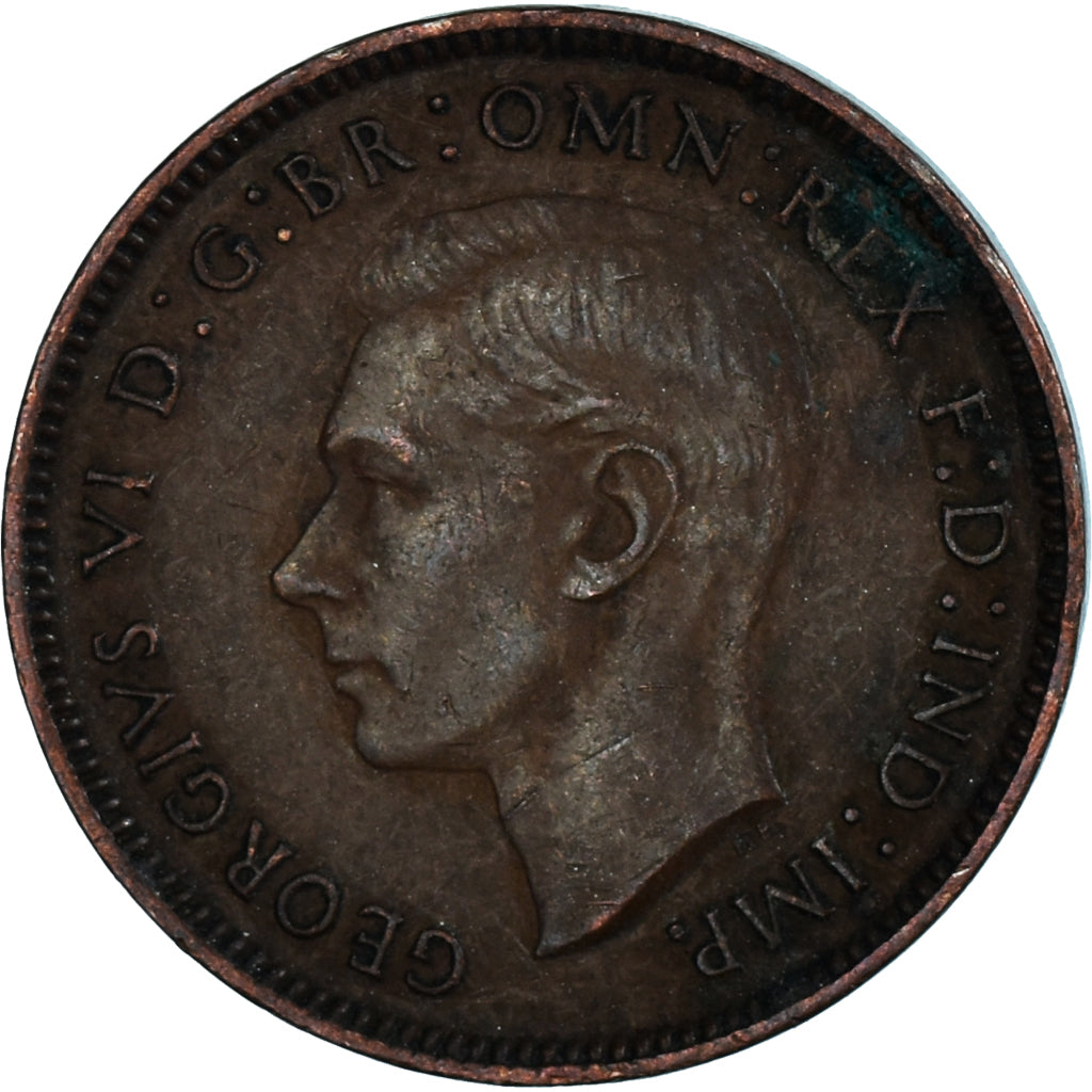 Moeda, Grã-Bretanha, Farthing, 1937