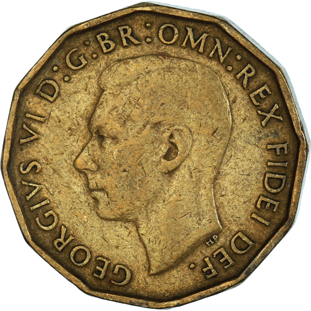 Moneta, Wielka Brytania, 3 Pence, 1950