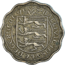 Monnaie, Guernesey, 3 Pence, 1959