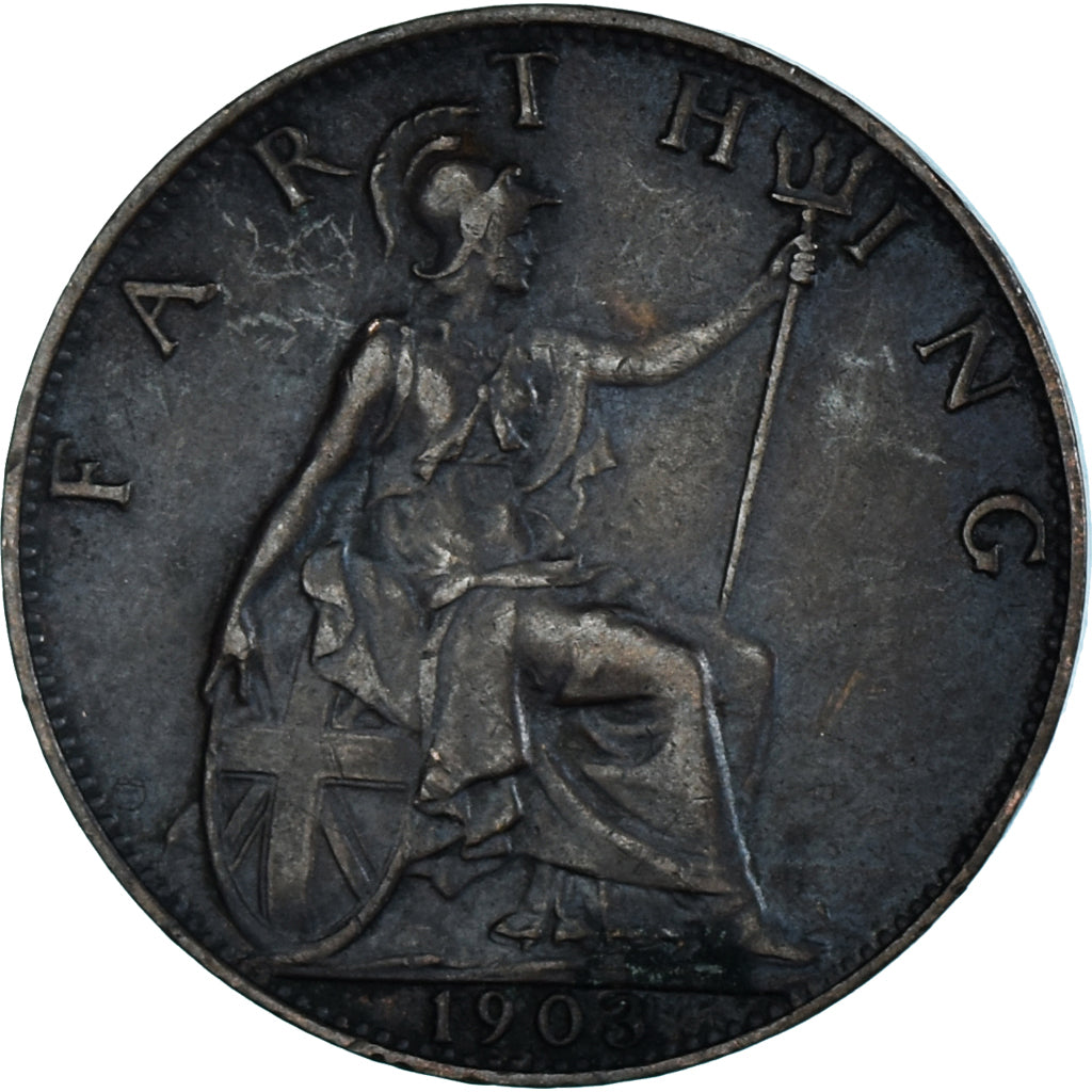 Moneta, Wielka Brytania, Farthing, 1903