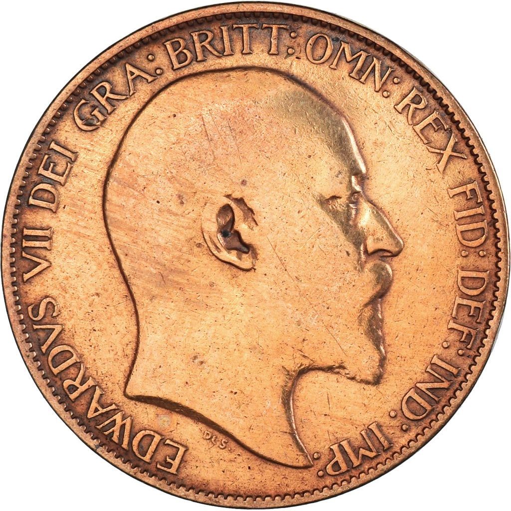 Moneta, Wielka Brytania, 1/2 Penny, 1905