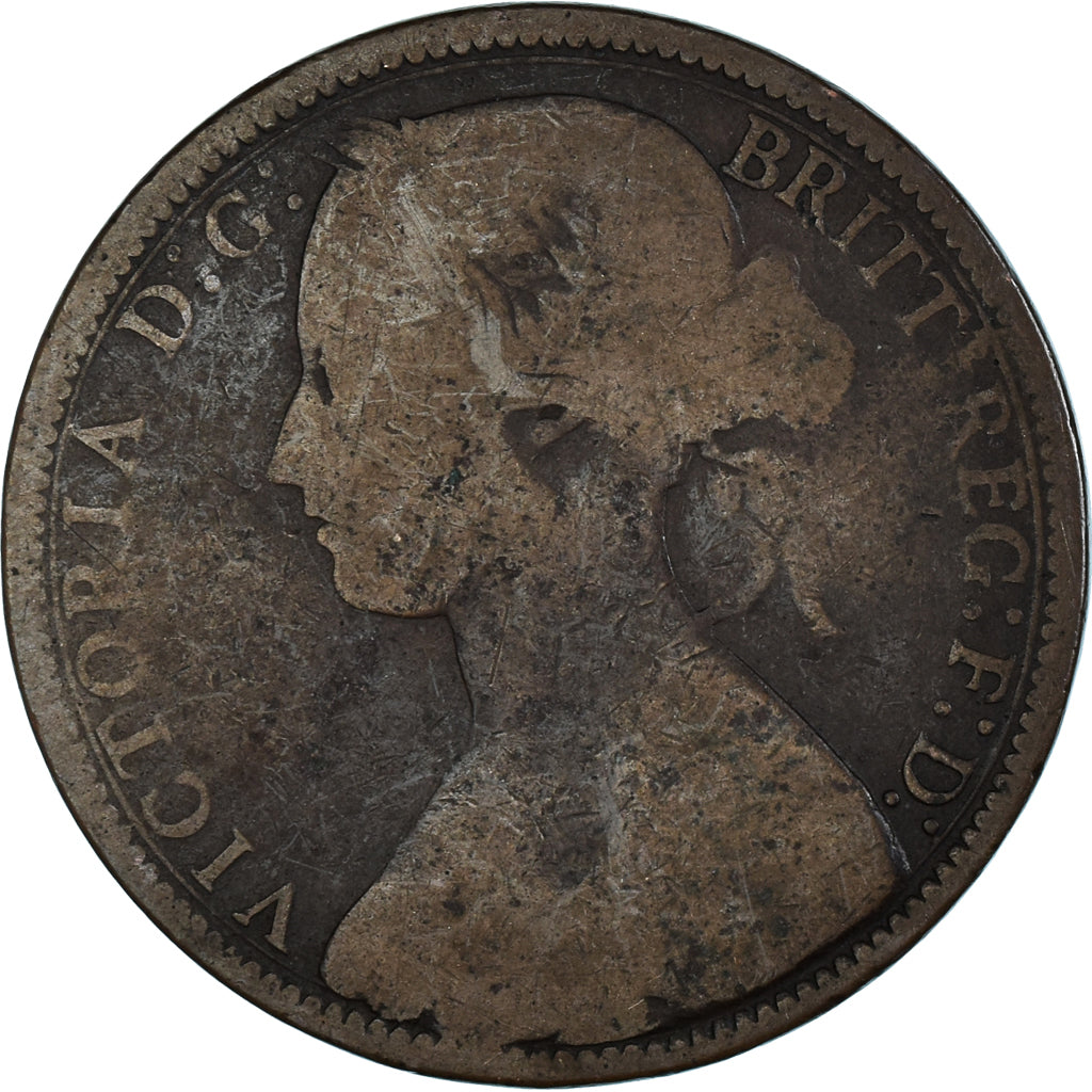 Munten, Groot Bretagne, Penny, 1873