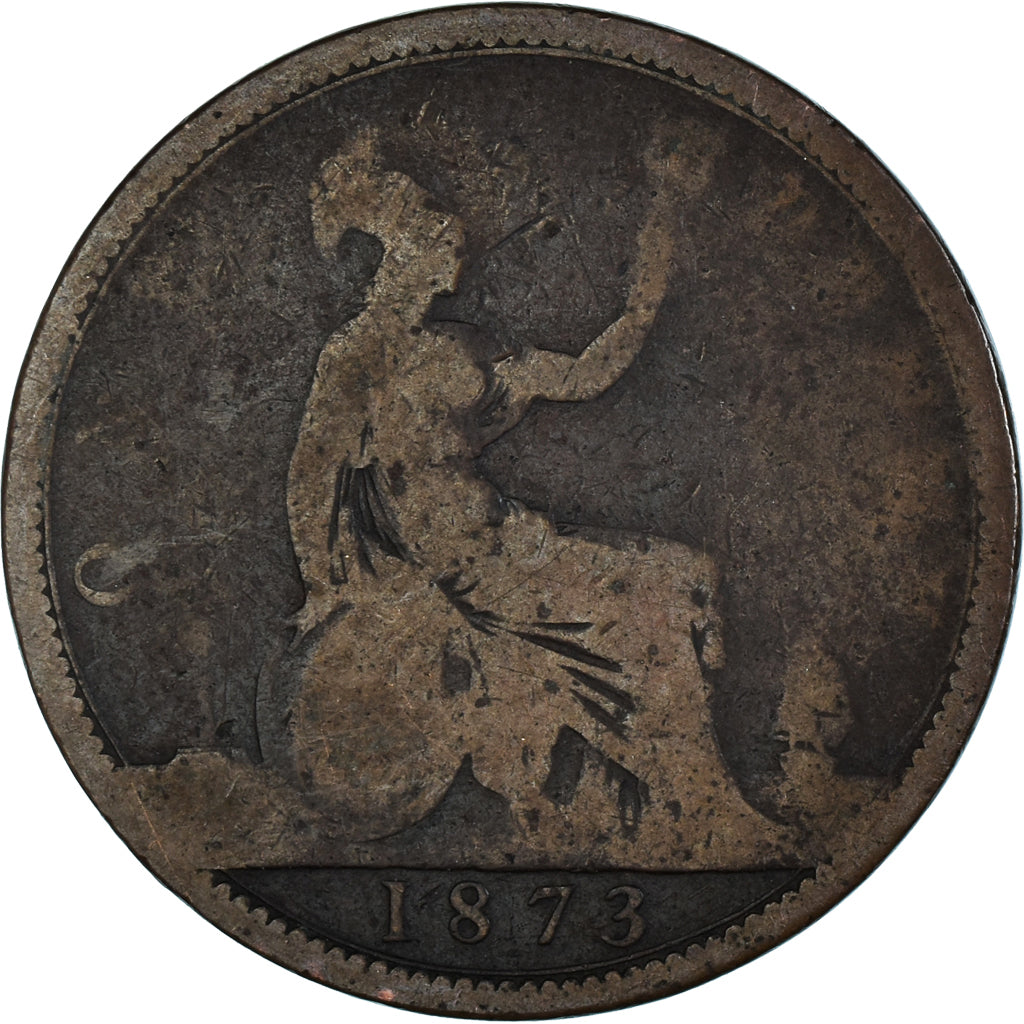Munten, Groot Bretagne, Penny, 1873
