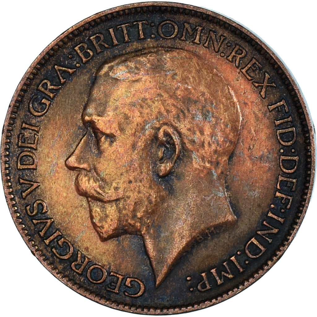 Coin, Great Britain, Farthing, 1914