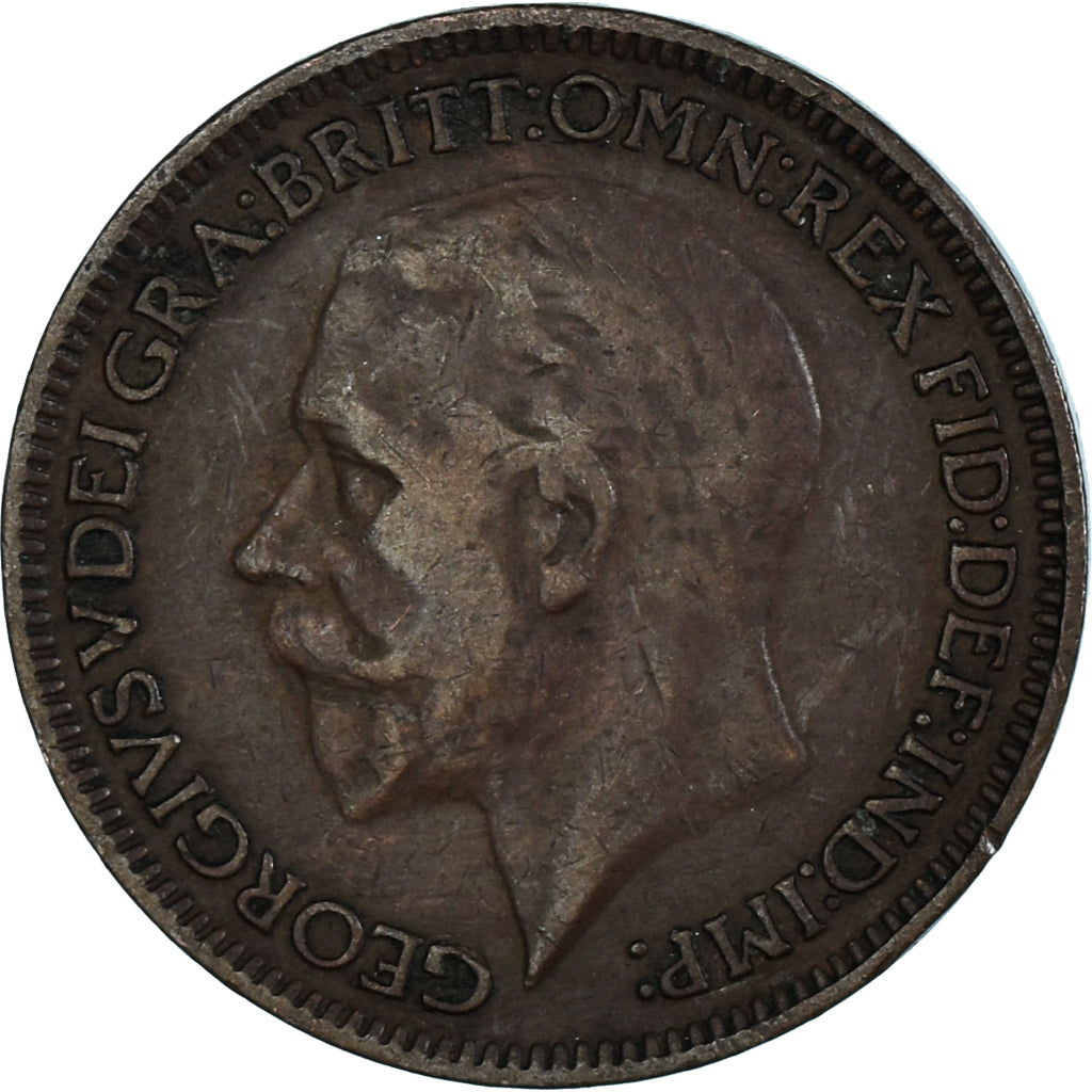 Coin, Great Britain, Farthing, 1933