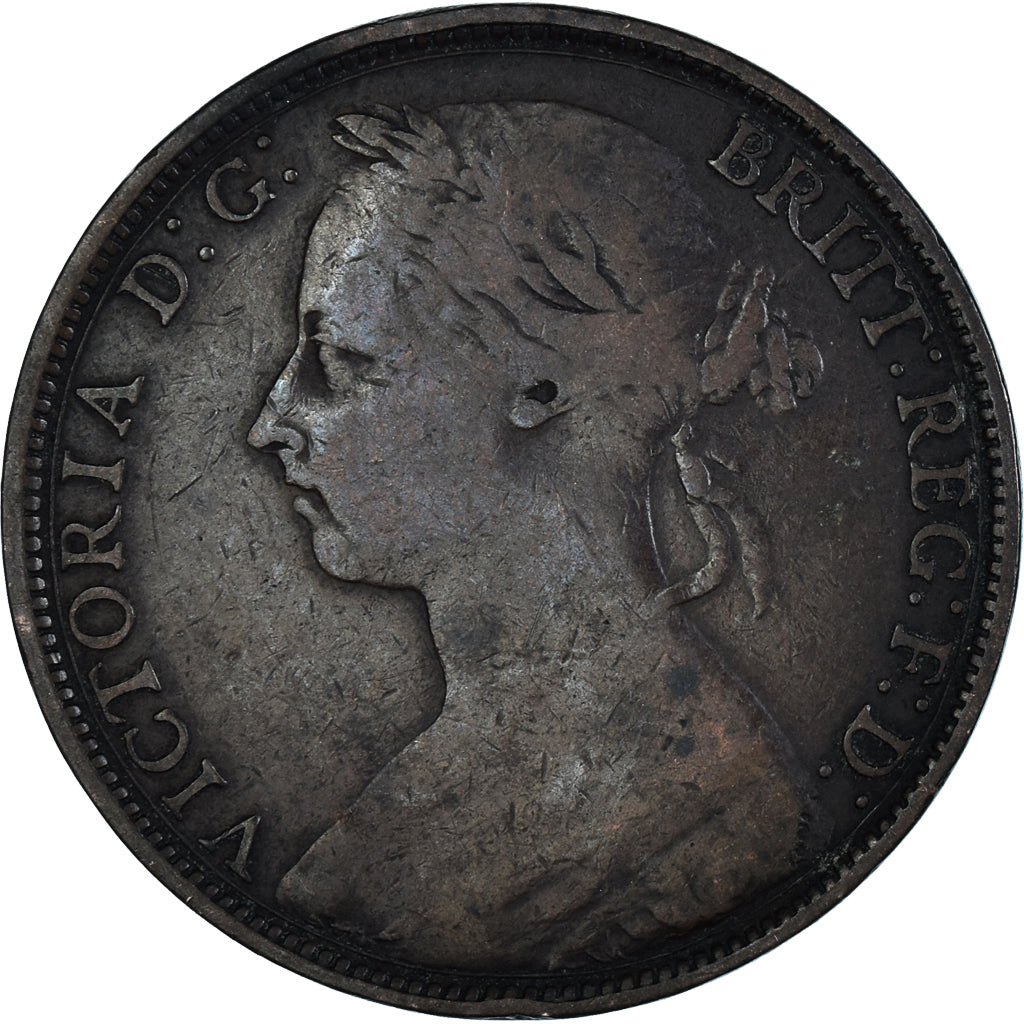 Monnaie, Grande-Bretagne, Penny, 1889