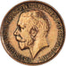 Moeda, Grã-Bretanha, Farthing, 1911