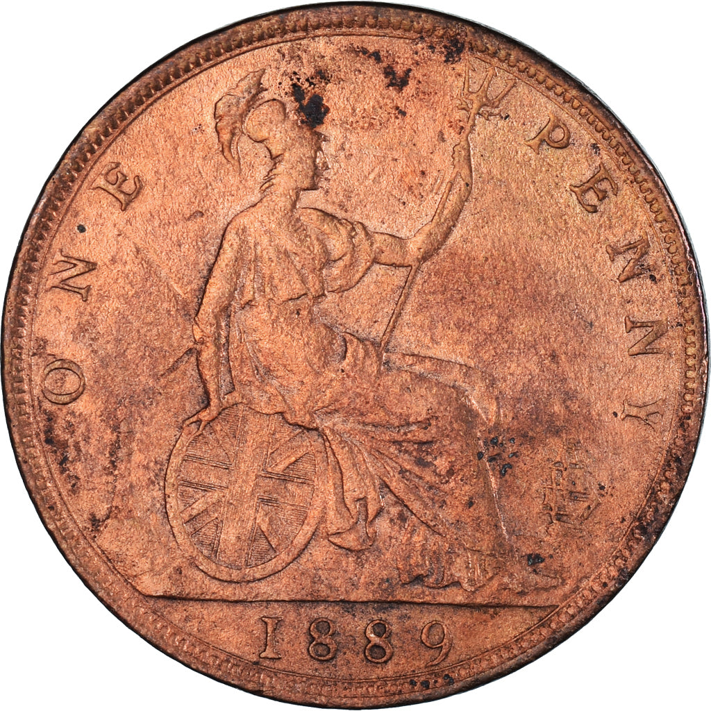 Coin, Great Britain, Penny, 1889