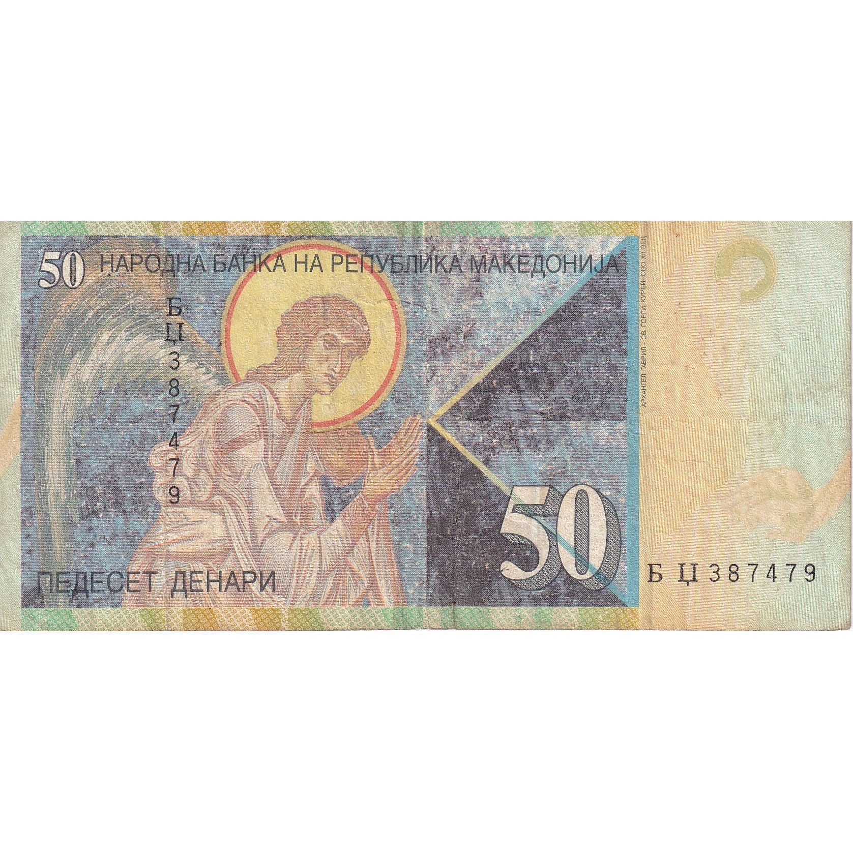 Mazedonien, 50 Denari, 1997, KM:15b, S