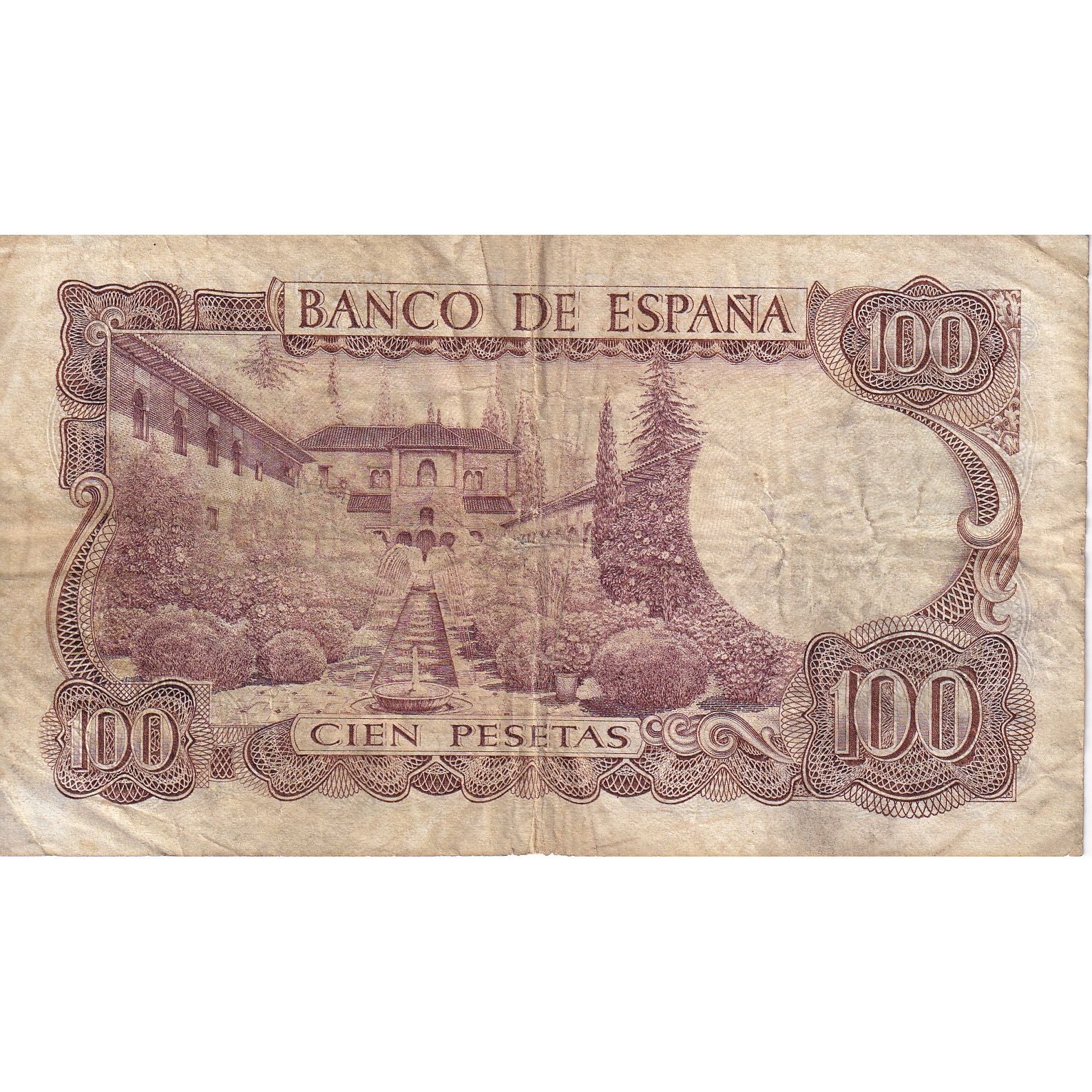 Espanha, 100 Pesetas, 1970, 1970-11-17, KM:152a, VF(20-25)