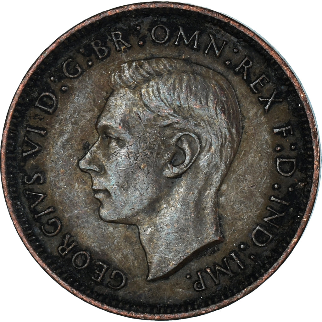 Monnaie, Grande-Bretagne, Farthing, 1937