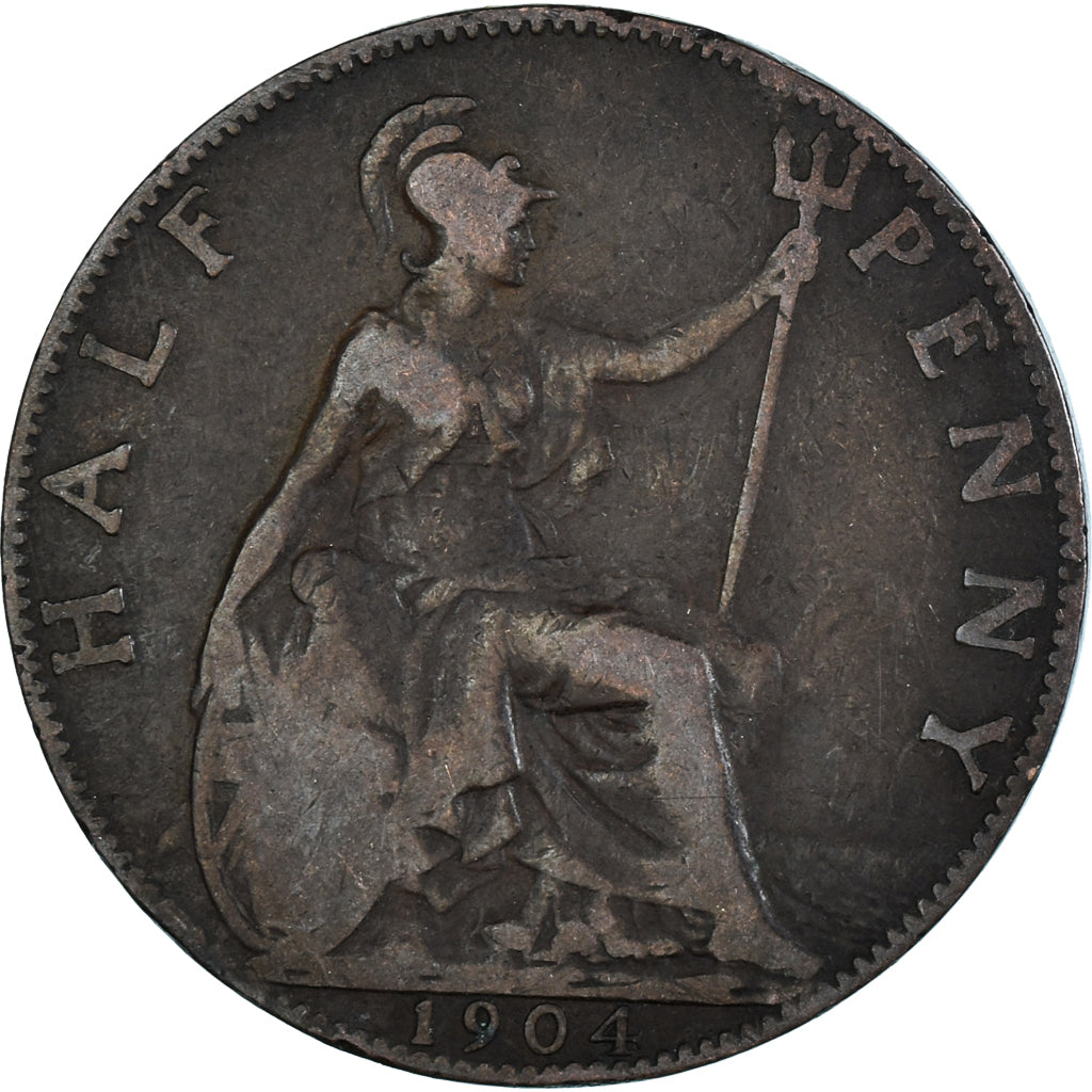Moneta, Gran Bretagna, 1/2 Penny, 1904