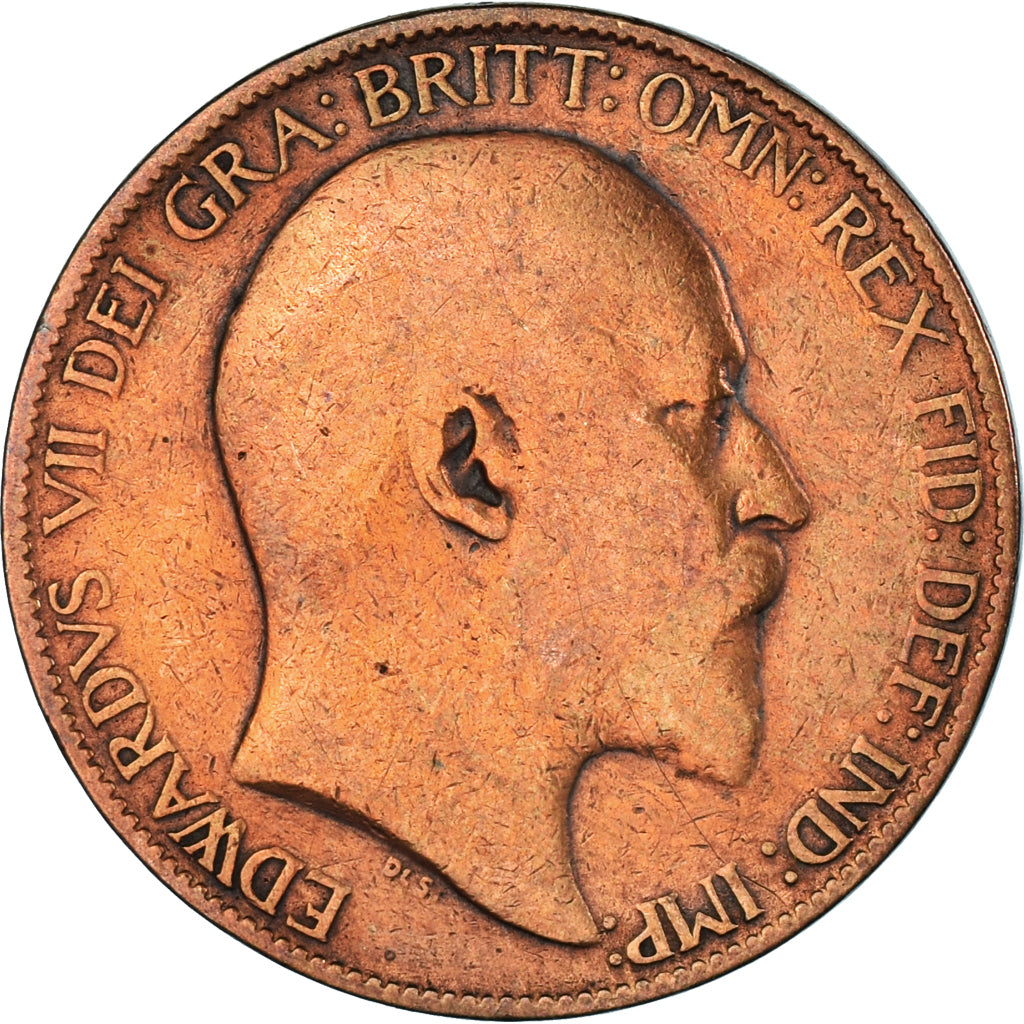 Coin, Great Britain, 1/2 Penny, 1904
