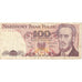 Polska, 100 Zlotych, 1988, 1988-12-01, KM:143e, VF(30-35)