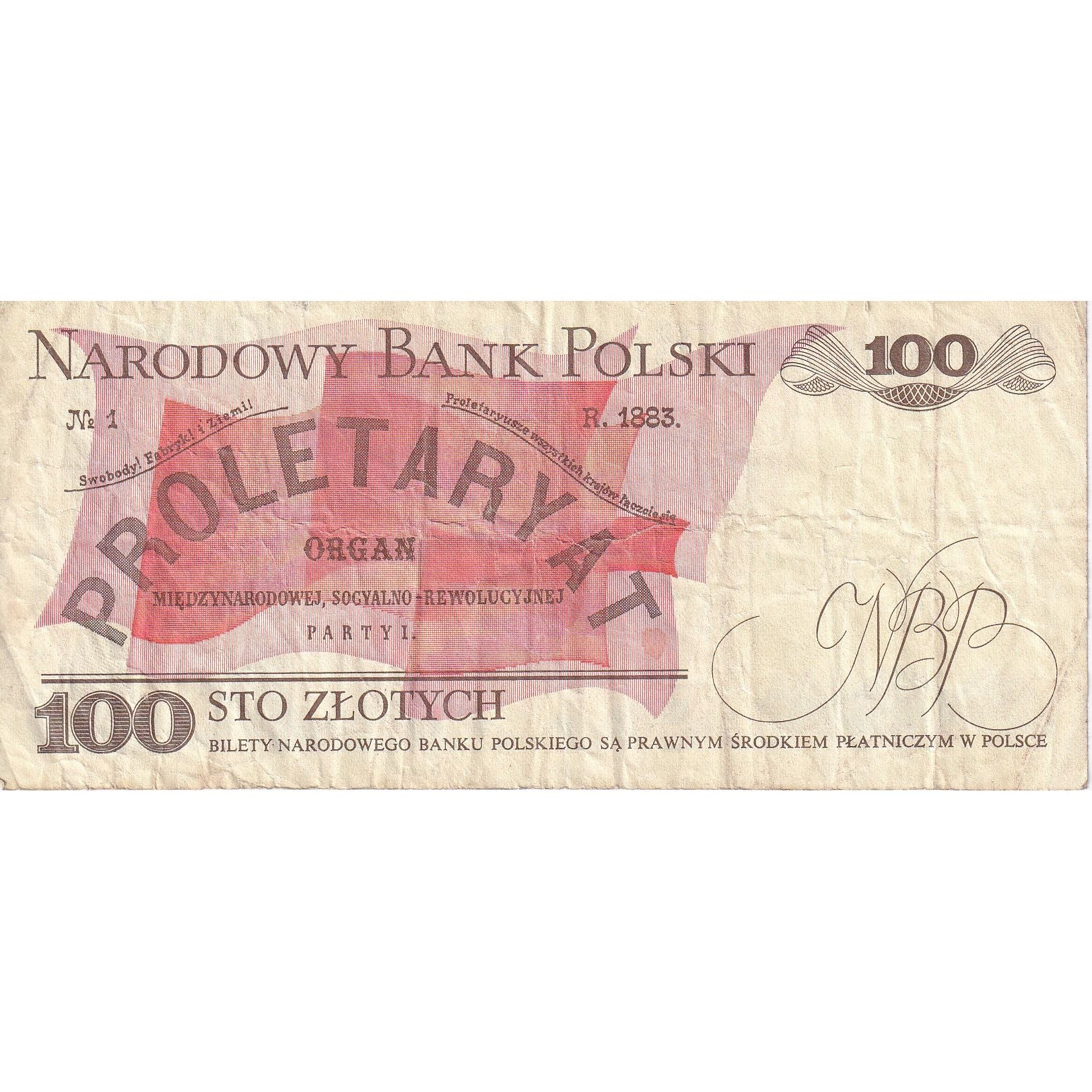 Polska, 100 Zlotych, 1988, 1988-12-01, KM:143e, VF(30-35)