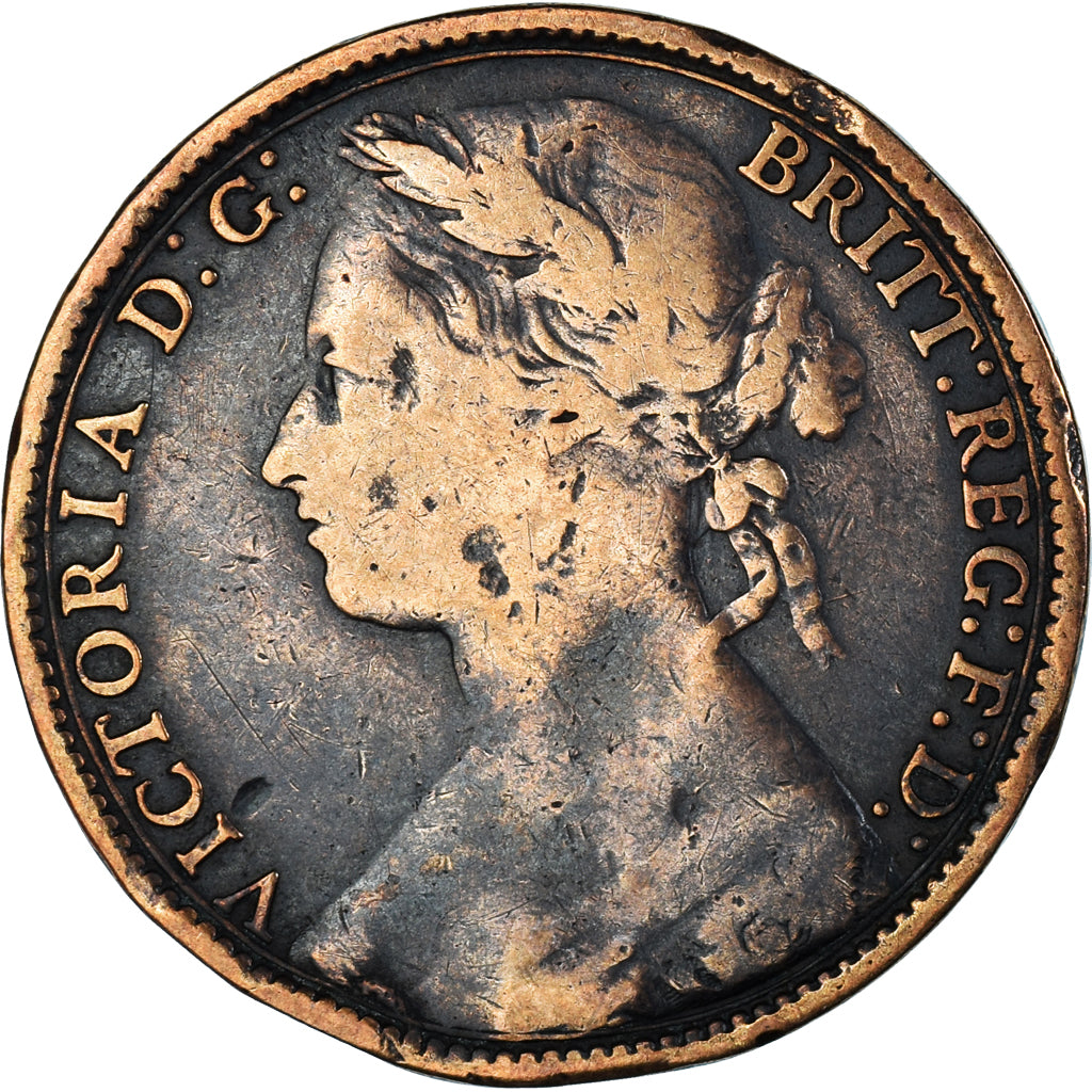 Coin, Great Britain, Penny, 1879