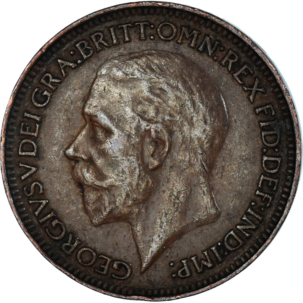 Monnaie, Grande-Bretagne, Farthing, 1931