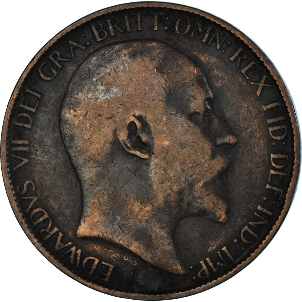 Moeda, Grã-Bretanha, 1/2 Penny, 1910