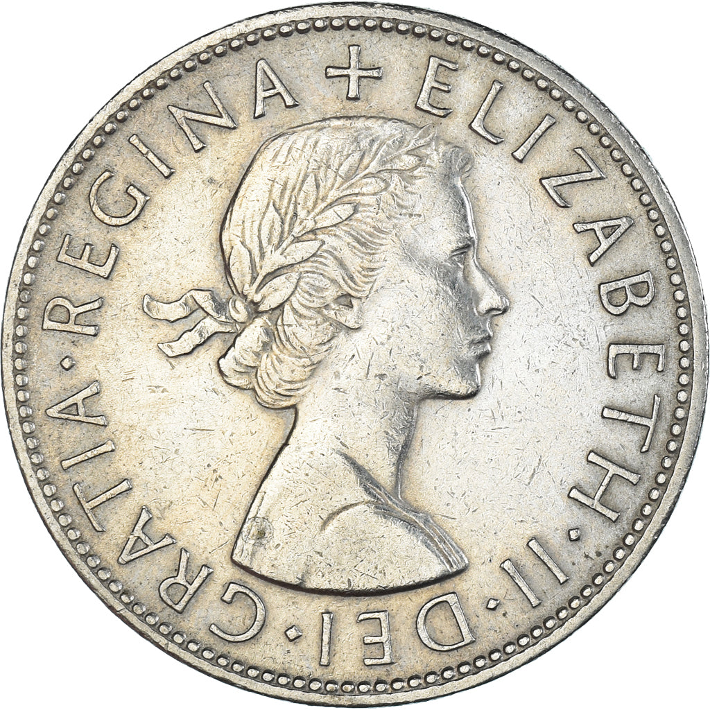 Monnaie, Grande-Bretagne, 1/2 Crown, 1963