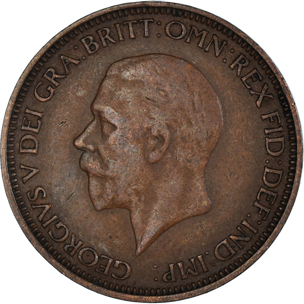 Moneta, Gran Bretagna, 1/2 Penny, 1933