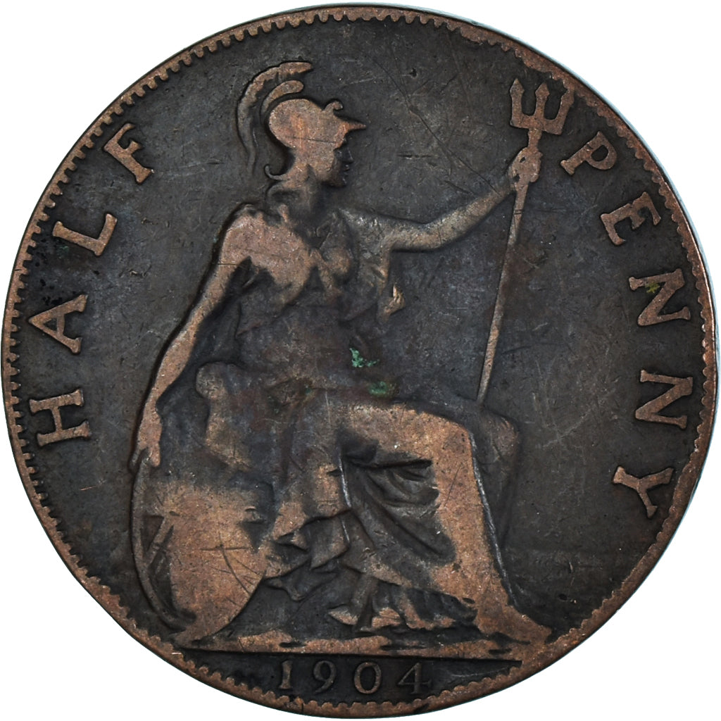 Munten, Groot Bretagne, 1/2 Penny, 1904