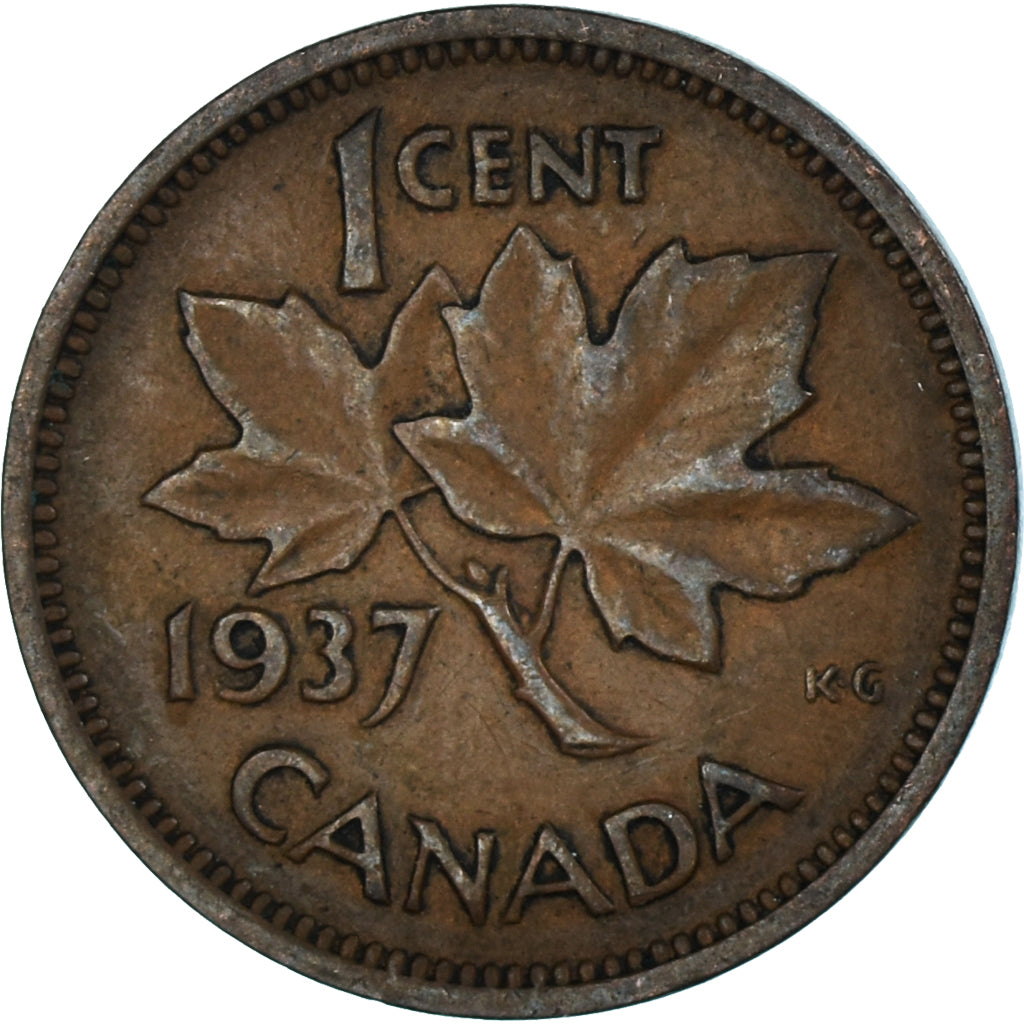 Munten, Canada, Cent, 1937