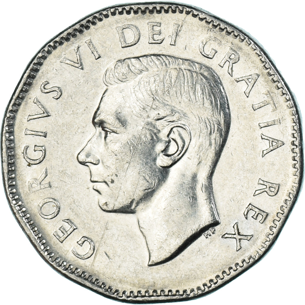 Coin, Canada, 5 Cents, 1951