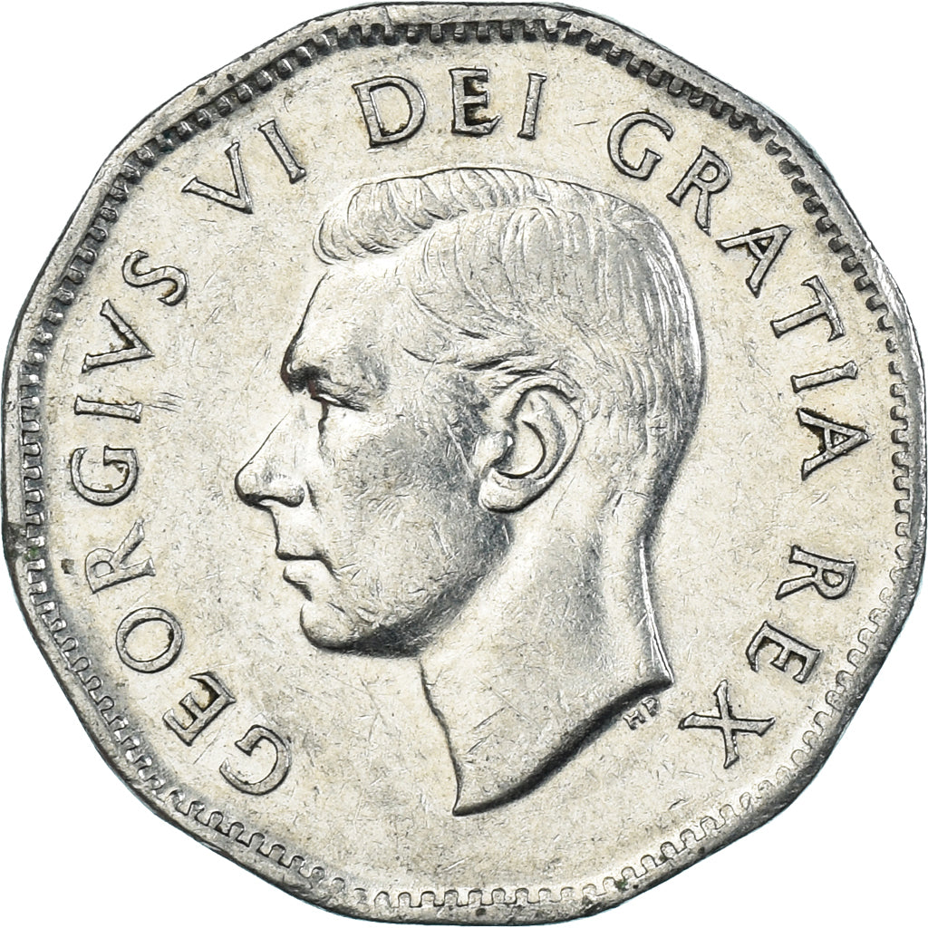 Moneda, Canadá, 5 Cents, 1951