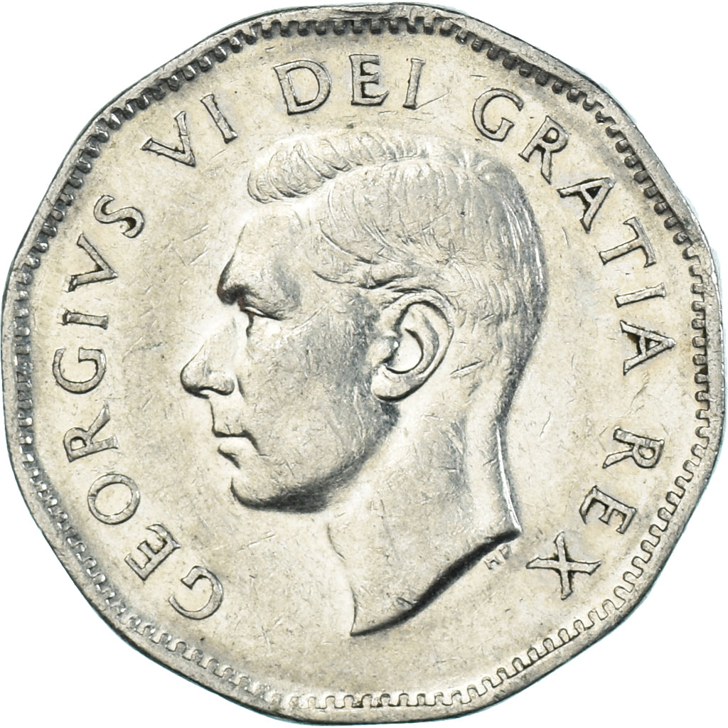 Moneda, Canadá, 5 Cents, 1951
