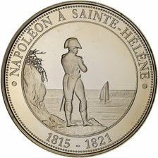France, Médaille, Napoléon à Sainte-Hélène, Cupro-nickel, FDC